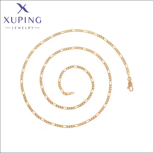 ewelry Fashion Simple Necklace 18K Gold Color Anniversary Trendy Special Charming Exquisite Neutral Necklace